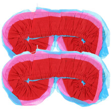 2Pcs Paper Pinata Eye Mask Party Decor Assorted Color for Birthday Fun