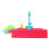 Faucet Bird Bathing Tub Red Automatic Water Flow For Parrots 8