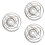 2pcs Square Shape Stainless Steel Seasoning Boxes Lids Boxes Lids For Kitchen Use 6