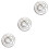2pcs Square Shape Stainless Steel Seasoning Boxes Lids Boxes Lids For Kitchen Use 5