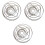 2pcs Square Shape Stainless Steel Seasoning Boxes Lids Boxes Lids For Kitchen Use 3