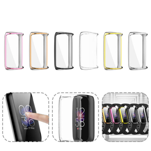 6pcs Watch Case Screen Bumper Cover Tpu 2