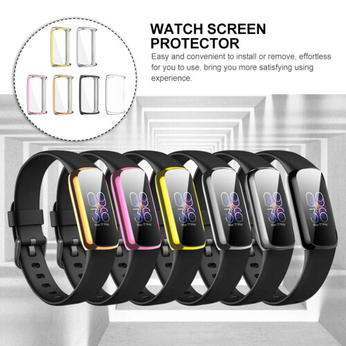 6pcs Watch Case Screen Bumper Cover Tpu 1