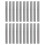 100Pcs Stainless Steel Split Spring Pin Silver Elastic for Machine Use 1