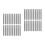 100Pcs Stainless Steel Split Spring Pin Silver Elastic for Machine Use 4