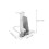 Worgeous Swiming Pool Hose Support Silver Metal 1pcs 2