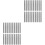 100Pcs Stainless Steel Split Spring Pin Silver Elastic for Machine Use 3