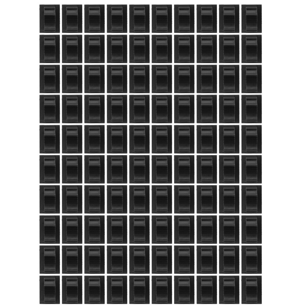 Guangmc 100Pcs Cable Clips Self-Adhesive Cord Organizer 3062623043687