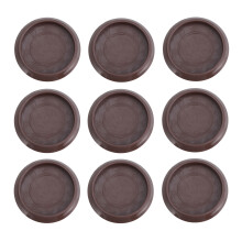 10Pcs Coffee Plastic Furniture Stoppers Wheel Caster Cups for Home