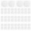 30pcs Ceramic Lamp Holder Socket Lightbulb Socket With Cord White 9