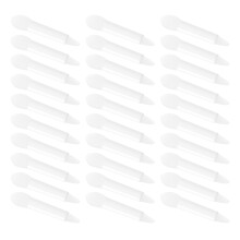 30Pcs White Silicone Lipstick Brush Cosmetic Lip Mask Applicators