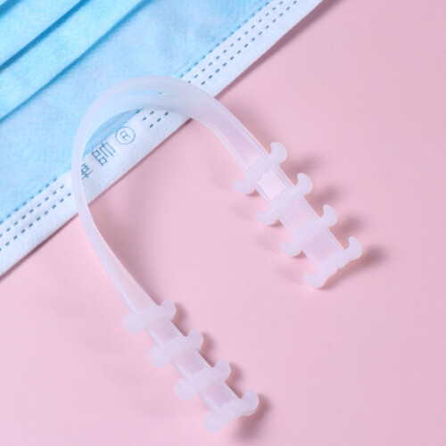 White Silicone Mask Extension Strap 6pcs For And Comfort 2