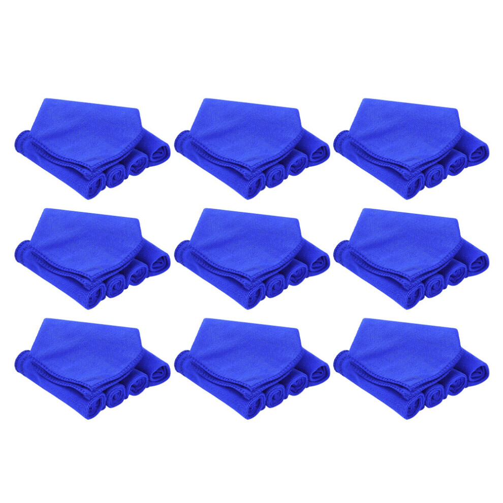 Car Drying Microfibre Cloths Cleaning Towels 50Pcs Blue 3161621423764
