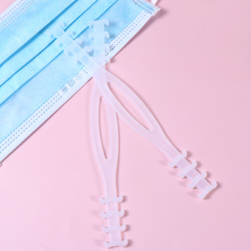 White Silicone Mask Extension Strap 6pcs For And Comfort 1