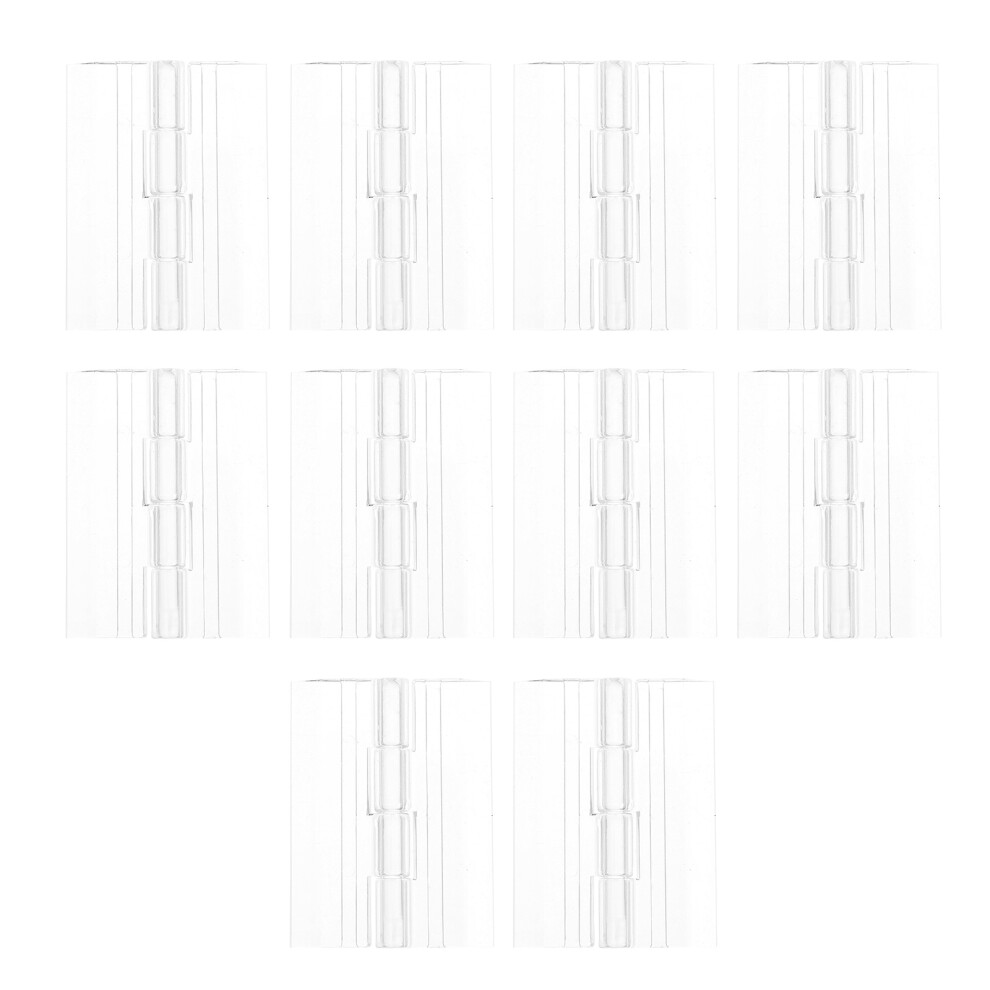 10Pcs Clear Hinges For Small Jewelry Boxes And Diy Projects 3171277166953