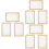 9 Pcs Paper Making Frame DIY Wood Frame 8