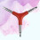 6 Pcs Hex Key Wrenches Set Red Set Y-Shaped Spanner 11