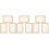 9 Pcs Paper Making Frame DIY Wood Frame 6