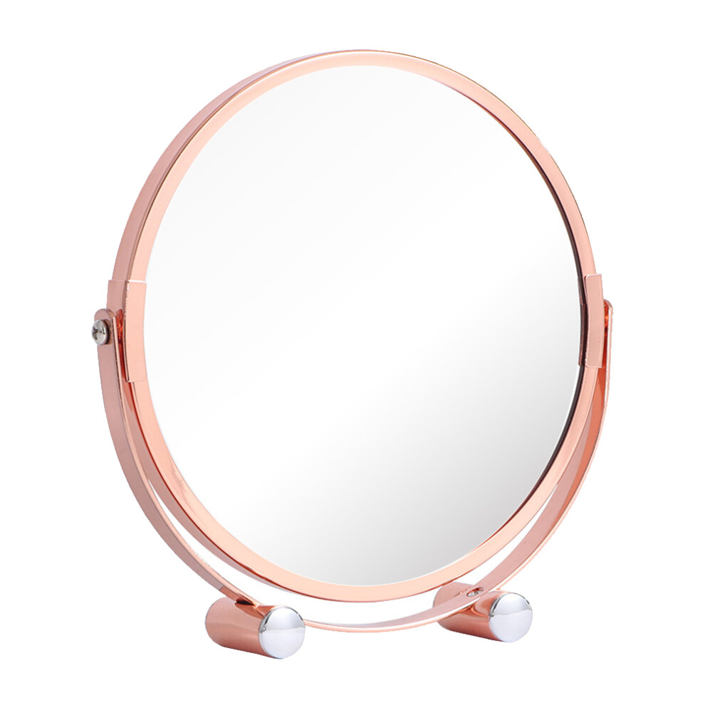 Ohphcall Desktop Cosmetic Mirror Tabletop Makeup Mirror 360 Degree Adjustable