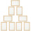 9 Pcs Paper Making Frame DIY Wood Frame 4