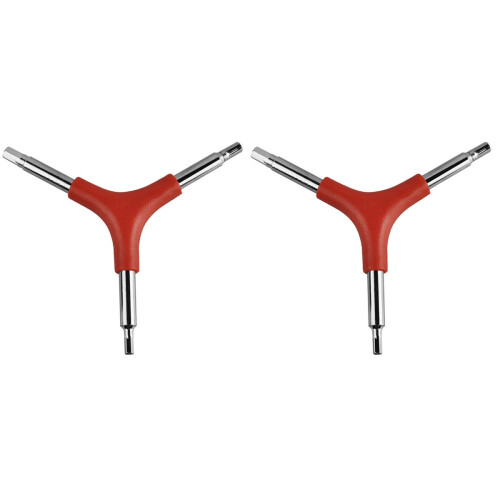 6 Pcs Hex Key Wrenches Set Red Set Y-Shaped Spanner 1