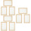 9 Pcs Paper Making Frame DIY Wood Frame 9