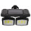 Solar Flood Lights Outdoor Abs+pc with Motion Sensor Multi-Color 1