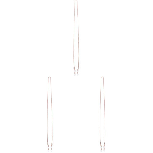 3St Rvs Roze Goud Slangenketting Brilhouder Modieus En Functioneel 1