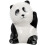 5pcs Mini Panda Sculpture Office Ceramics Chic 1