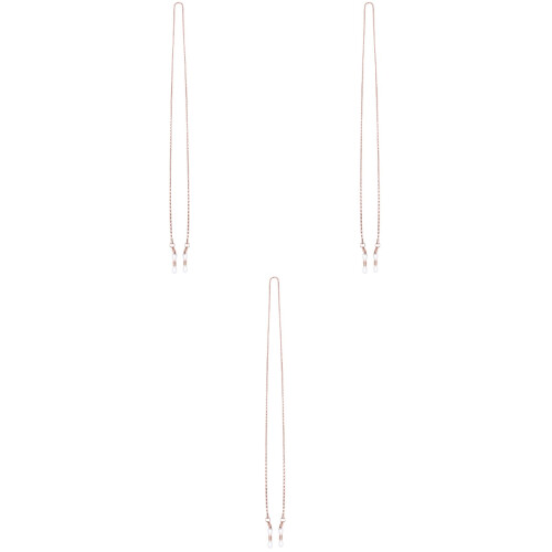 3St Rvs Roze Goud Slangenketting Brilhouder Modieus En Functioneel 2