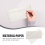 50Pcs Elegant White Invitation Envelops Handmade Clear Letter Holders 10