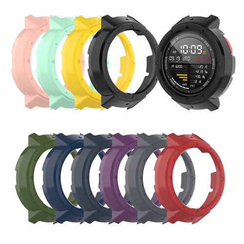 Red Smartwatch Protection Shell Lightweight Pc Watch Protector 1