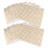 Raindrops  10 Sheets Small Dot Stickers Golden Copper Paper Label 8