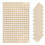 Raindrops  10 Sheets Small Dot Stickers Golden Copper Paper Label 5