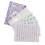 Money Binders Inner Stickers Cash Saving Refill Transparent 6