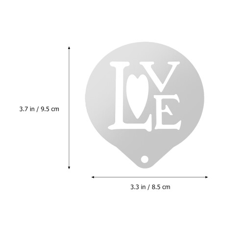 Coffee Art Stencils Halloween Decorating Cake Templates Decoration 1