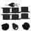 1Set Durable Plastic Fin Box Plug for Surfboard Sup Water Stability 2