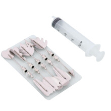 11 Pcs Piping Tip Set 3d Gelatin Jelly Tools Pudding Pastry Nozzles