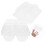 6Pcs Clear PVC Egg Cartons Bulk Reusable Egg Holder for Fridge Storage 7