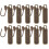 10Pcs Metal Zipper Pull Replacement Kit Detachable Durable for Jackets 8