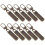10Pcs Metal Zipper Pull Replacement Kit Detachable Durable for Jackets 4