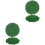 4 Pcs Faux Lotus Leaf Floating Pond Decor 3