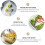 1Pc Heat-Resistant White Glass Baking Dish Tempered for Kitchen Use 7
