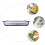 1Pc Heat-Resistant White Glass Baking Dish Tempered for Kitchen Use 3