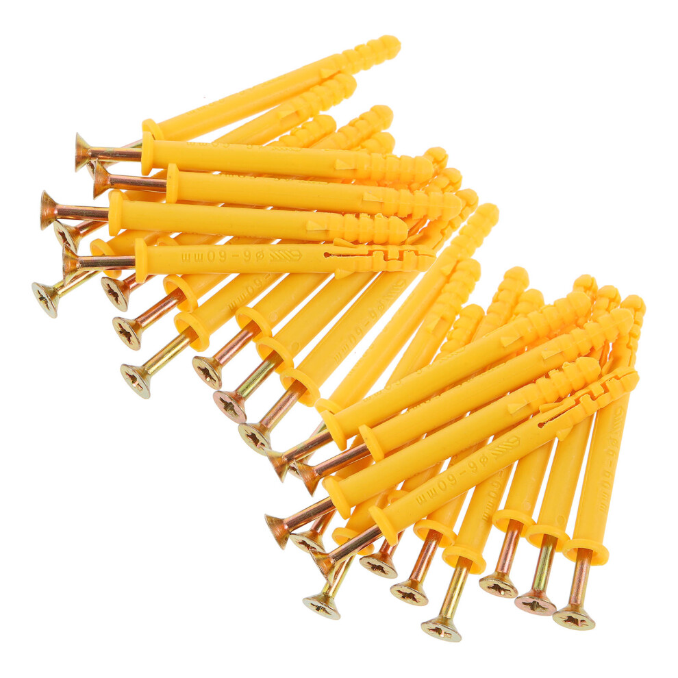 50 Sets Expansion Screw Drywall Patch Plated Drilling Anchors 3061772948164
