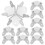 36Pcs Practical Iron Corner Protectors for Speaker Cabinet Silver 1