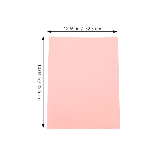 Pink PP Metal Student File Folder Adjustable Document Organizer 1