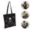 Canvas Tragetasche Mit Doppelgriffen, Astronaut Muster 6
