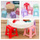 12Pcs Stable Plastic Miniature Painting Easel Stands Assorted Colors 7