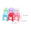12Pcs Stable Plastic Miniature Painting Easel Stands Assorted Colors 3